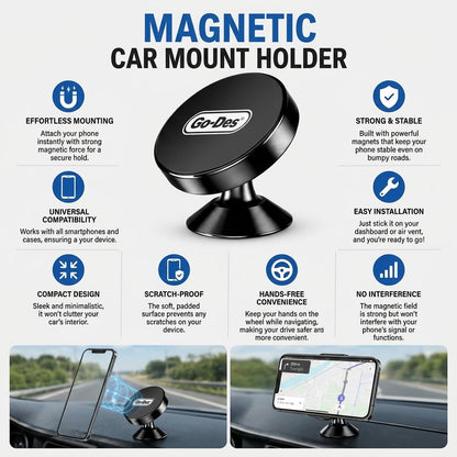 Magnetic Car Mount Holder