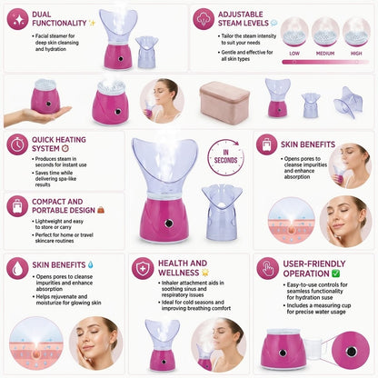 Portable Facial Steamer