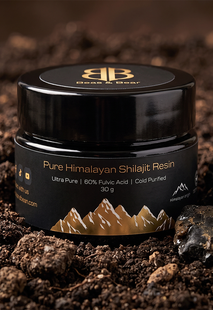 BEES & BEAR — Pure Himalayan Shilajit Resin - 30g