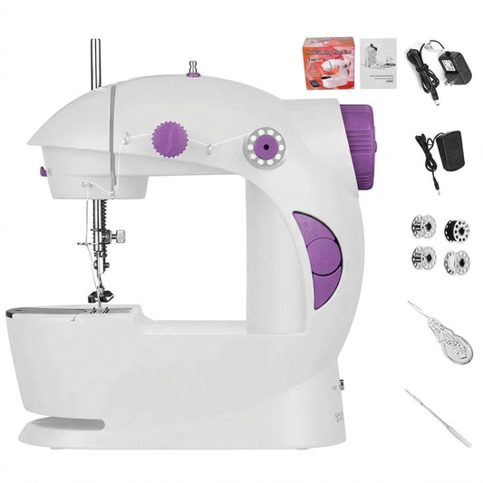 Mini 4-in-1 Electric Household Sewing Machine