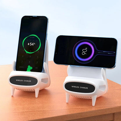 Portable Mini Chair Wireless Charger Desk