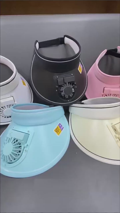 Mini Sun Fan Hat